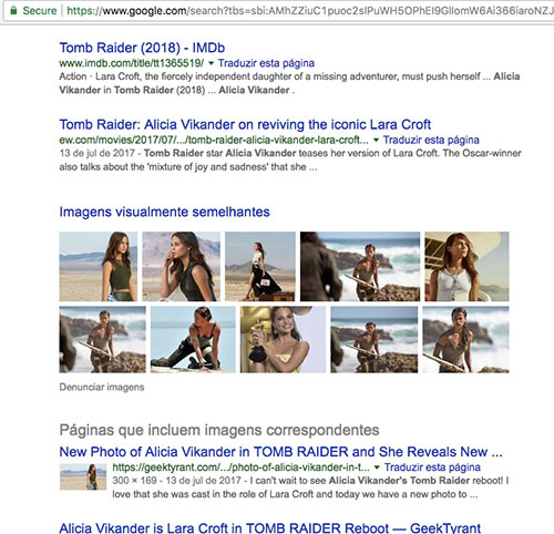 Alicia Vikander do Tomb Raider